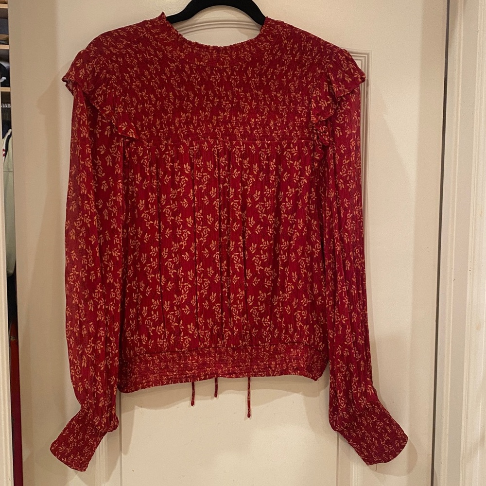 Free People Roma long sleeve top NEW - Picture 5 of 9